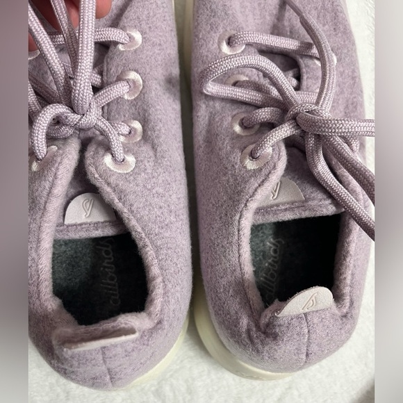 Allbirds women’s size 9 Tree Runners liliac purple wool sneakers - Picture 2 of 8
